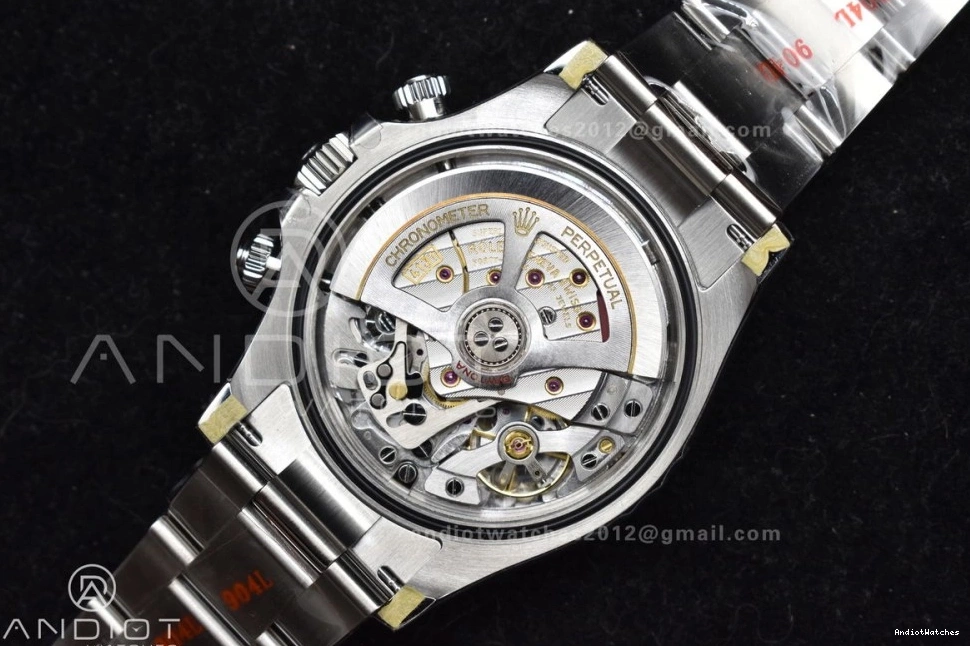 Daytona Dial DD White SS 782 1:1 Edition 904L 126500 Bracelet Best on Steel Functional VSF 1218